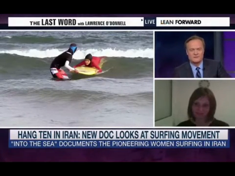 NBC television segment featuring Into the Sea