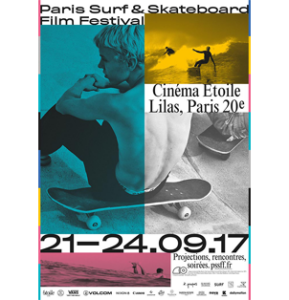 Paris Surf & Skateboard Film Festival poster